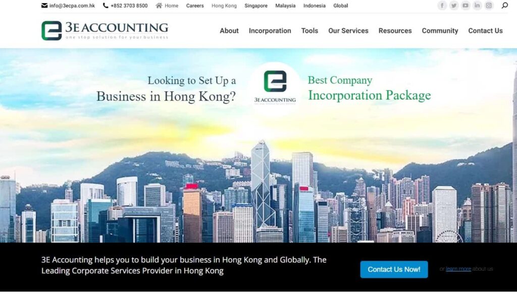 3E Accounting's Homepage