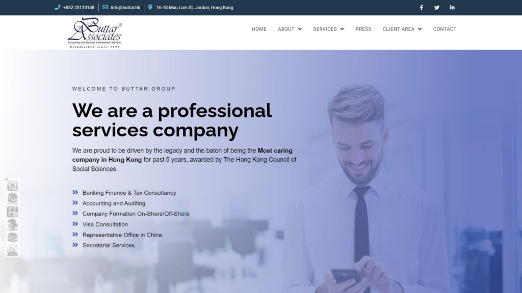 Buttar & Associates' Homepage