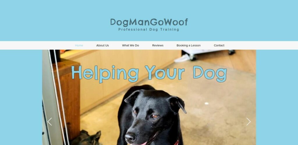 DogManGoWoof Homepage