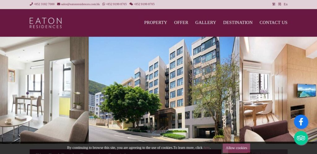 Eaton Residences Homepage