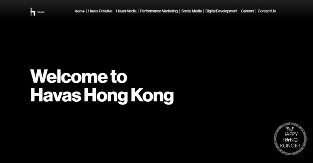 Havas Hong Kong Homepage