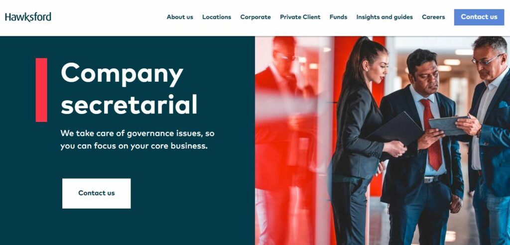 Hawksford Corporate Services Hong Kong Limited's Homepage