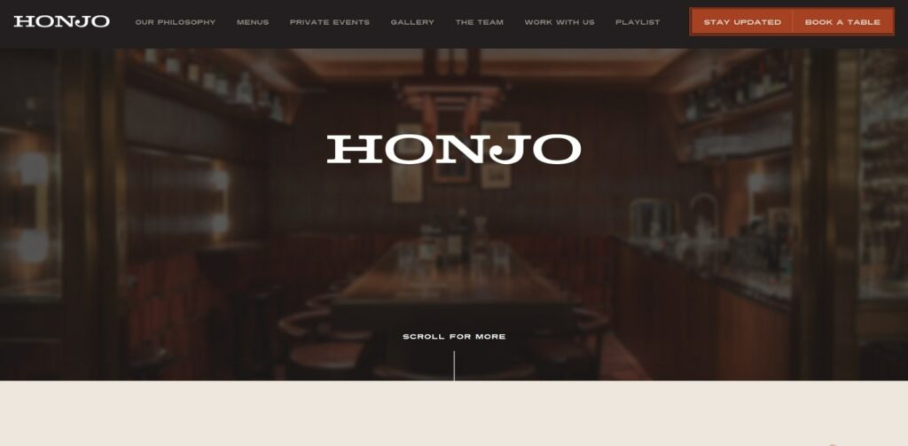 Honjo's Homepage