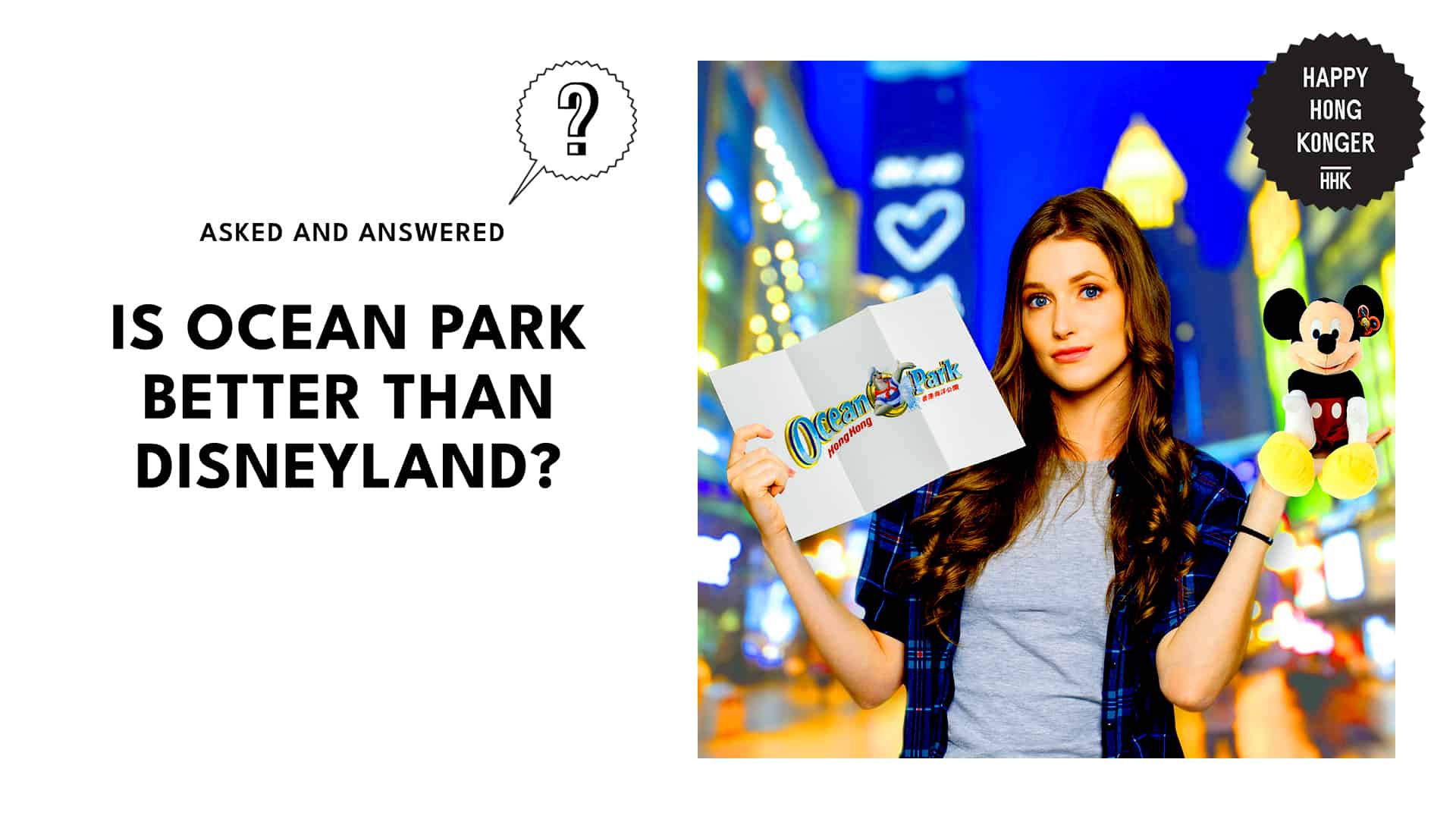 Is Ocean Park better than Disneyland