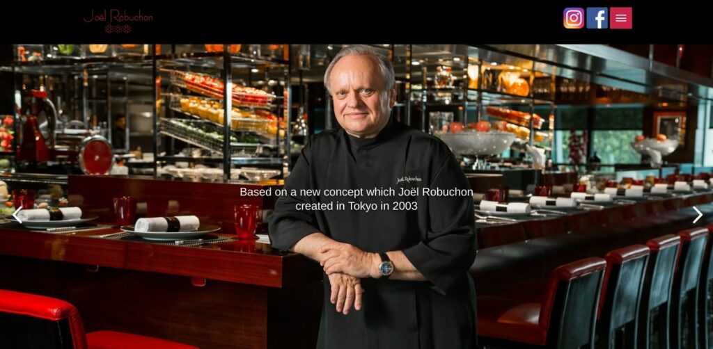 L’Atelier de Joël Robuchon's Homepage