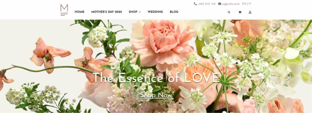 M Florist's Homepage_1