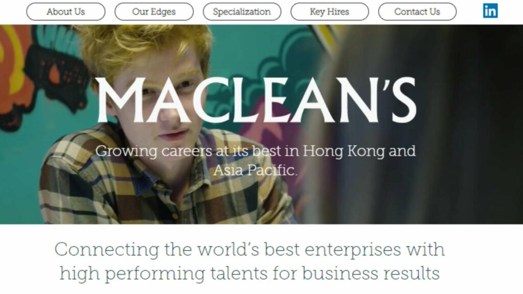 MACLEANS Consulting International Limited Homepage