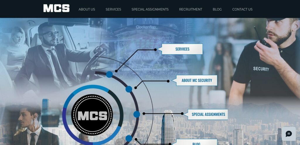 MC Security Limited Homepage