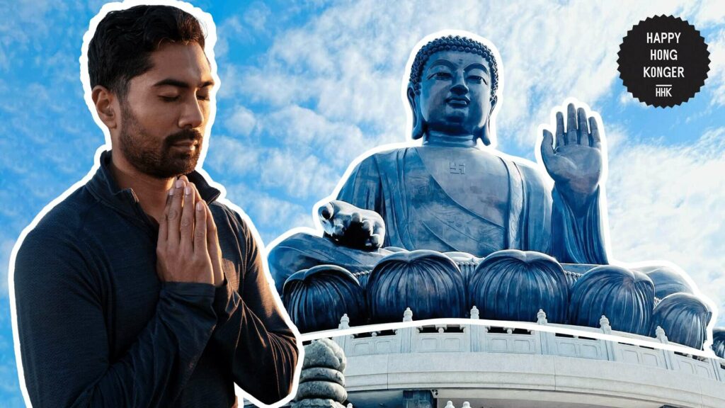 Meet the Big Buddha in Lantau Island