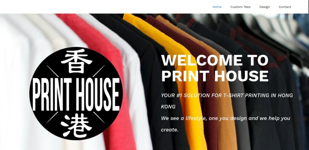 Print House Homepage