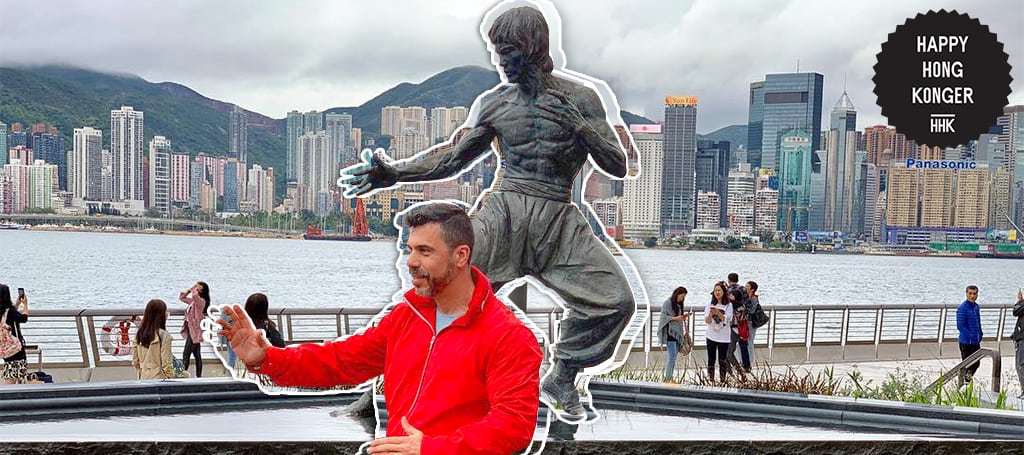 Snap pics with the Bruce Lee statue