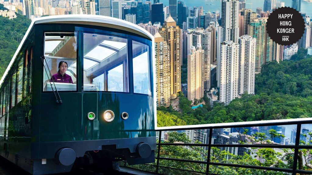 Take in the stunning cityscape from Victoria Peak