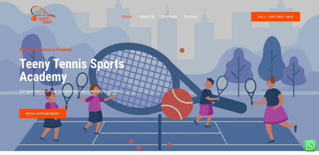 Teeny Tennis Homepage