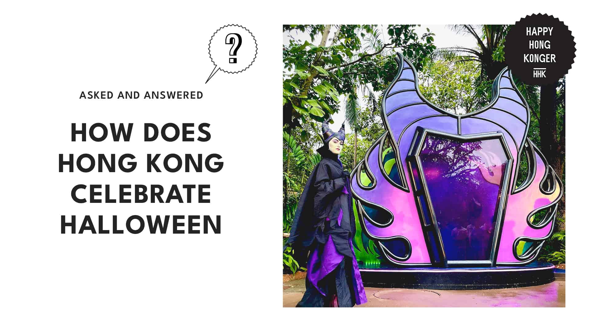 Thrills and Chills How does Hong Kong celebrate Halloween