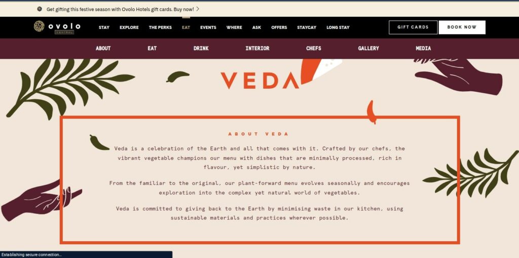 Veda Homepage