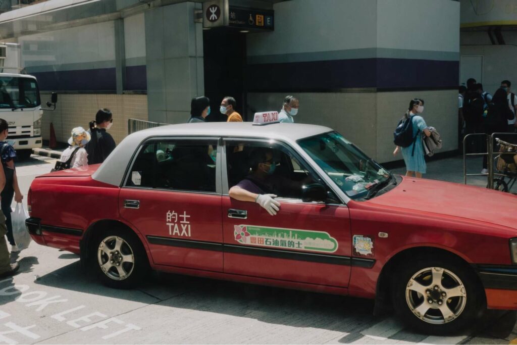 What cars are most used for Hong Kong taxis