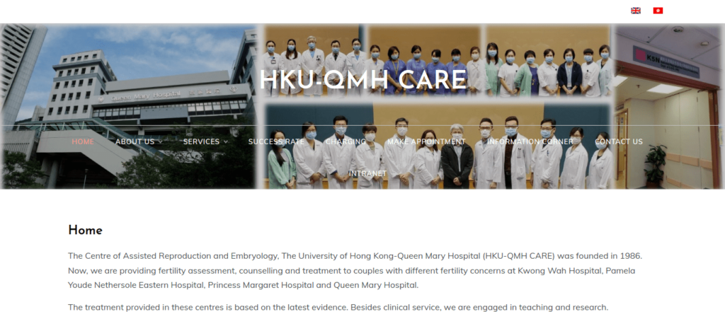 Centre of Assisted Reproduction and Embryology, HKU-QMH Homepage