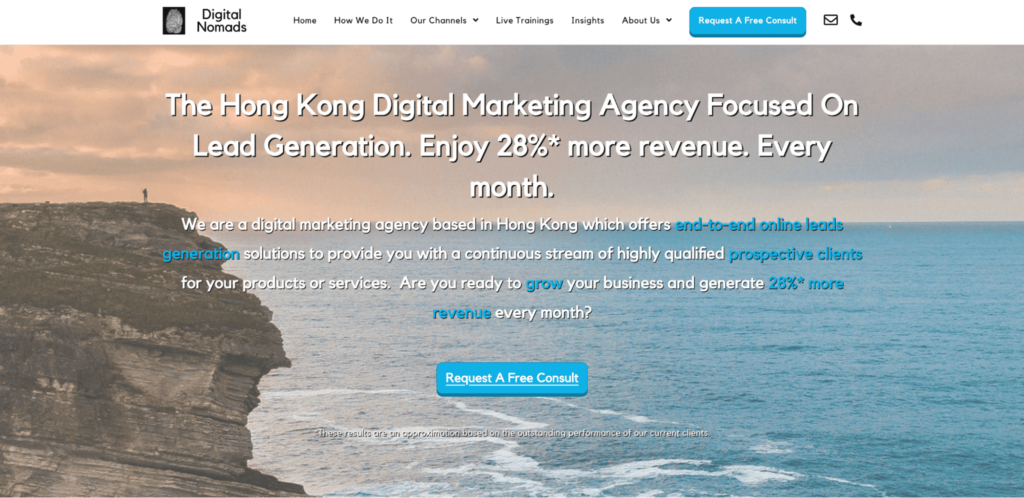 Digital Nomads Hong Kong Homepage