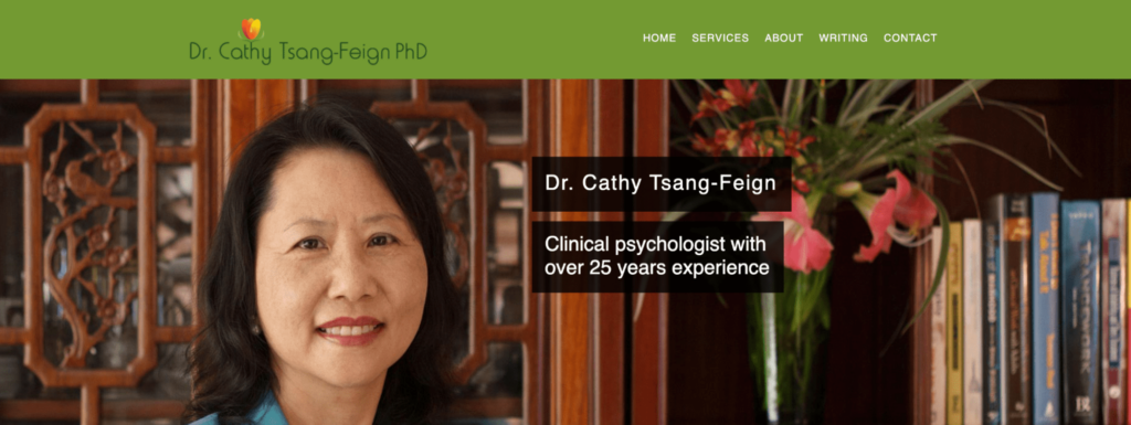 Dr. Cathy Tsang-Feign Homepage