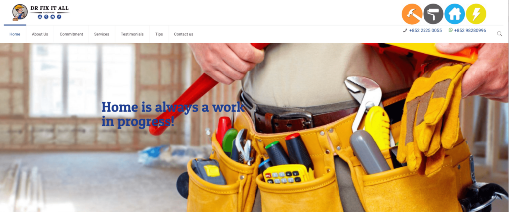 Dr. Fix It All Homepage