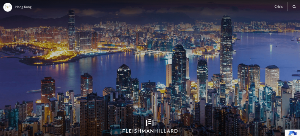 FleishmanHillard Hong Kong Homepage