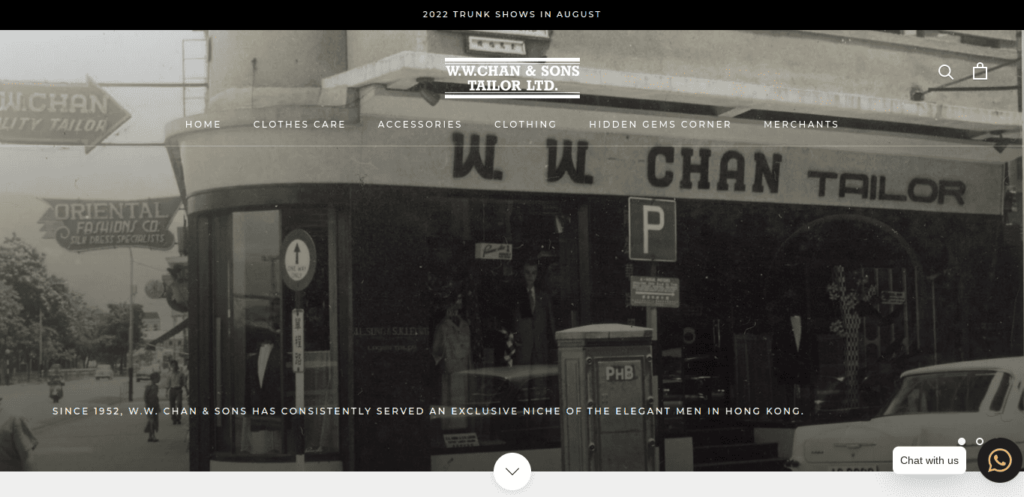 W.W Chan and Sons Homepage