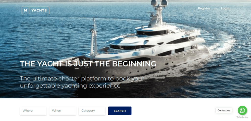 M Yachts Homepage