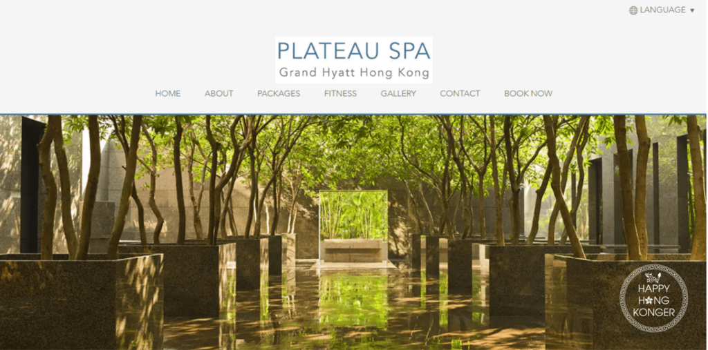 Plateau Spa Homepage