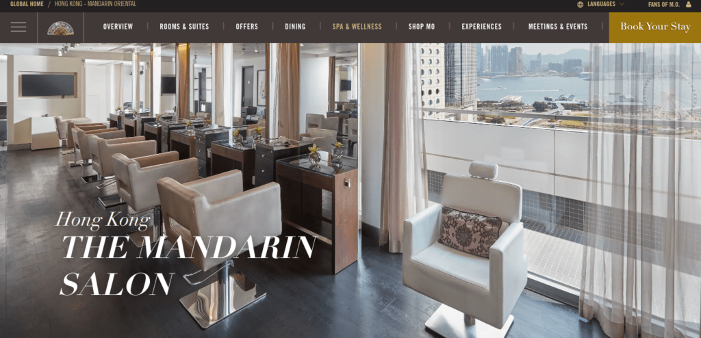 The Mandarin Salon Homepage