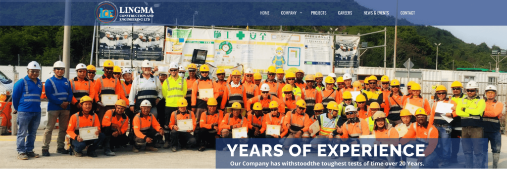 Lingma Construction and Engineering Homepage