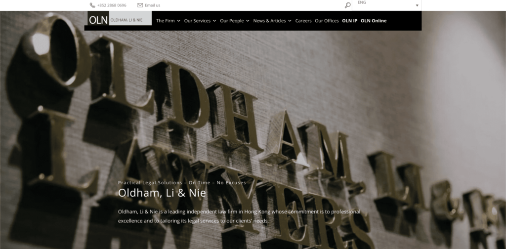 Oldham, Lie & Nie Homepage