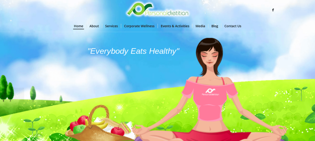 Sally Poon Registered Dietician Homepage