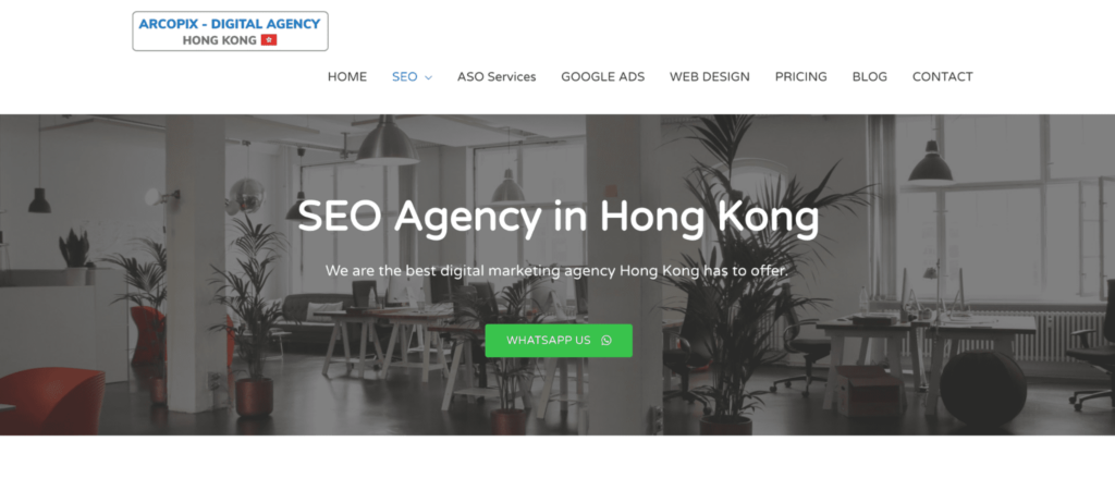 SEO Hero LTD Homepage