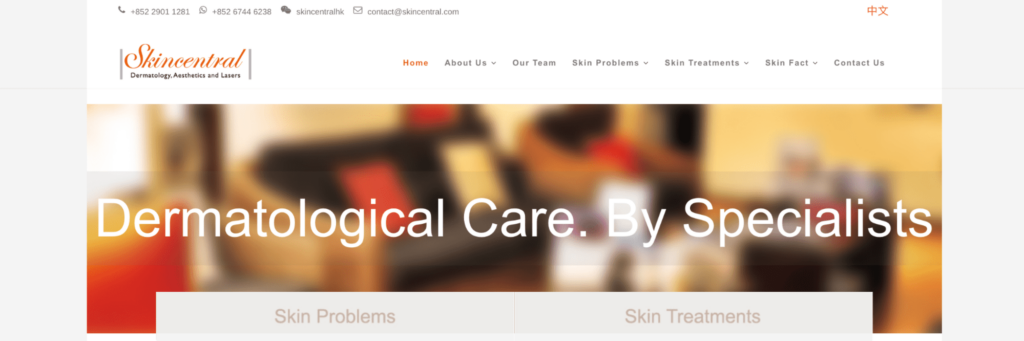 Skincentral Homepage