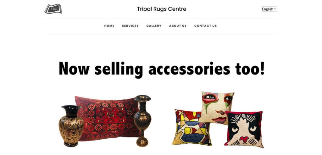 Tribal Rugs Centre Homepage