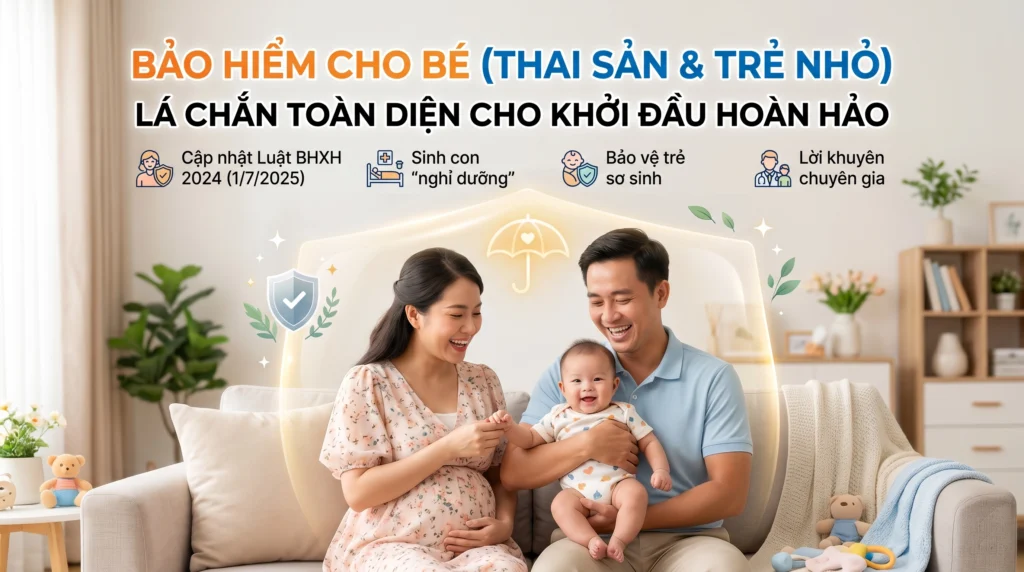 Bảo hiểm cho bé (Thai sản & Trẻ nhỏ)