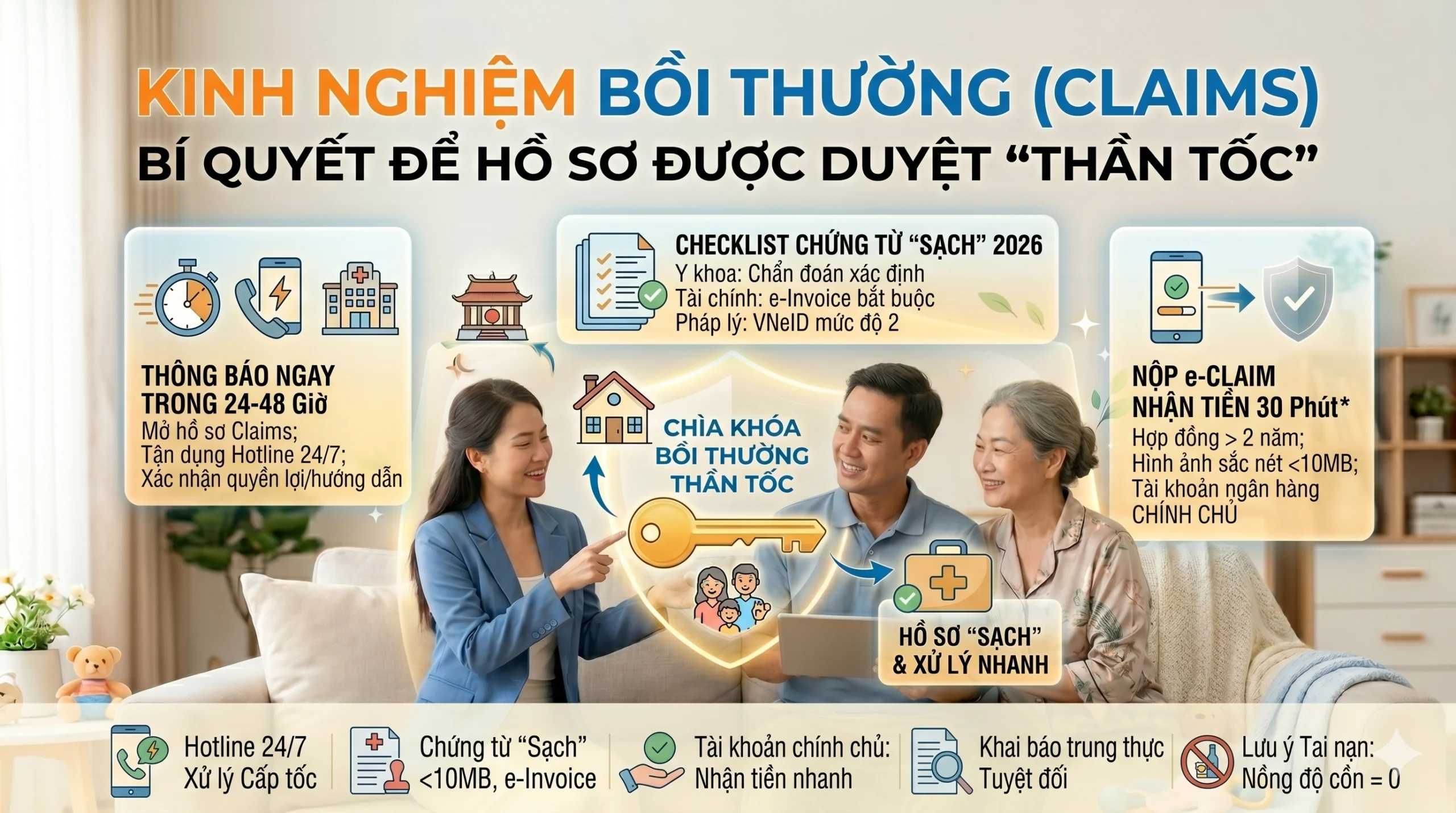 Kinh nghiệm bồi thường để hồ sơ được duyệt